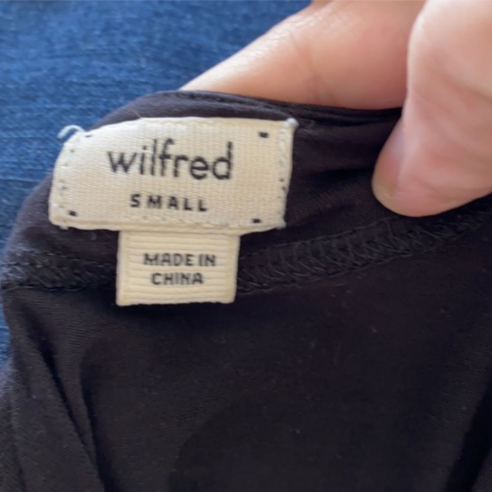 Wilfred BLK fine knit dress, S AAA107 - Picture 6 of 9